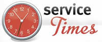 Click for service times