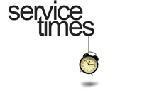 Click for service times